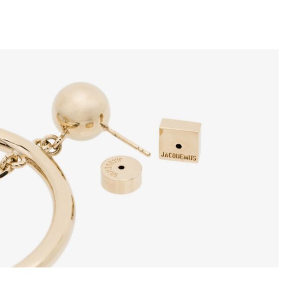 Jacquemus L'anneau Chiquito hoop earrings - Picture 6 of 14